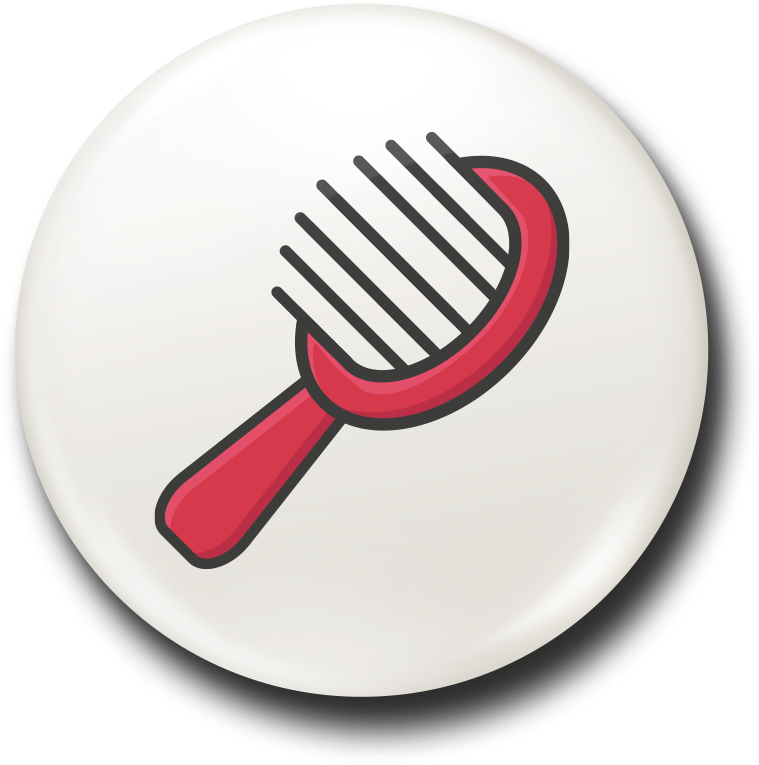 Aktivitet - Borsta håret