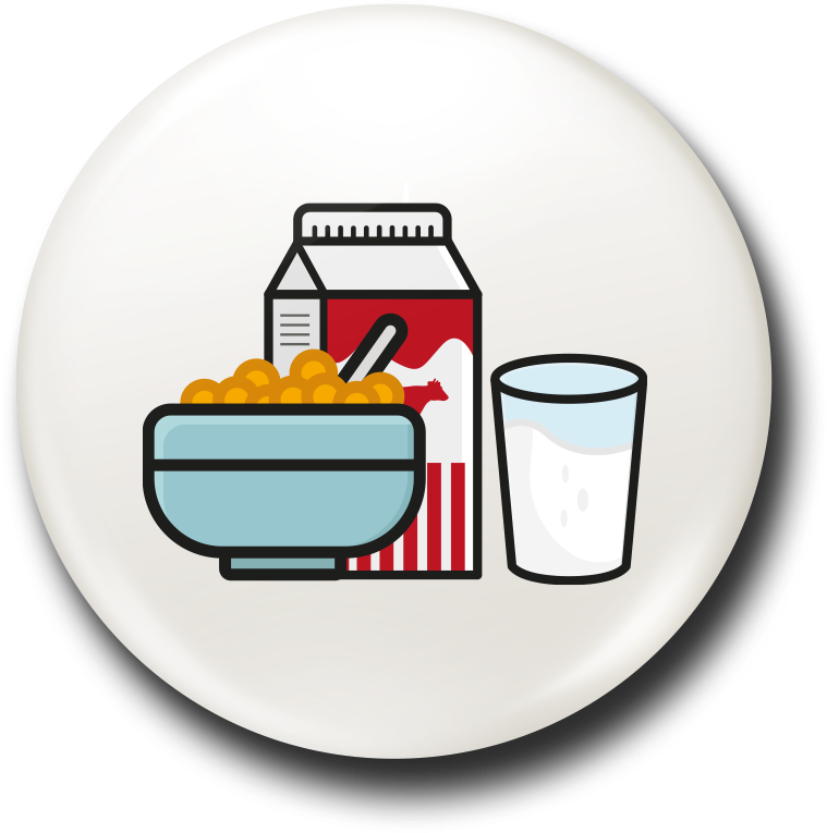 Mat - Frukost med mjölk