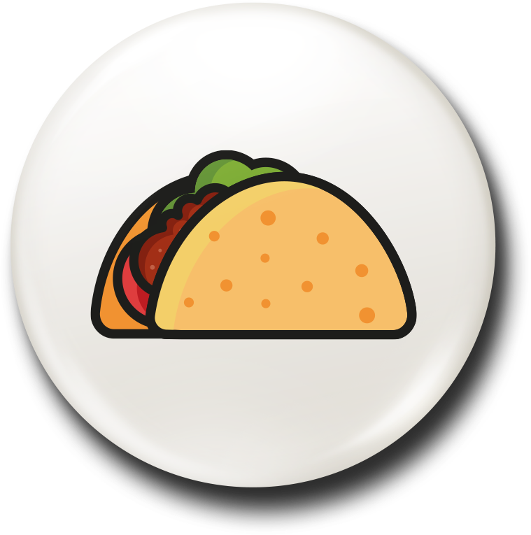 Mat - Taco - Hårt skal