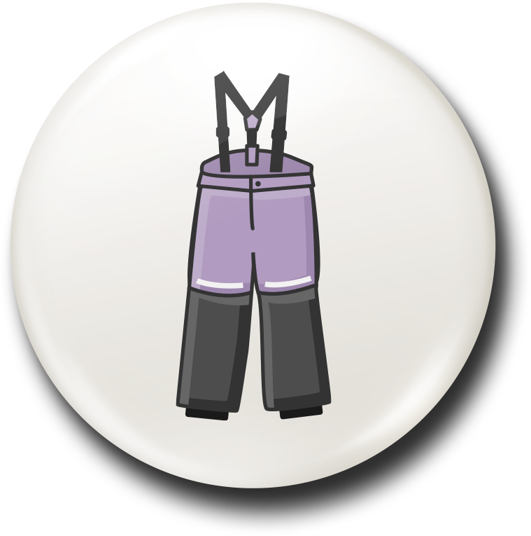 Kläder - Termobyxor med hängslen