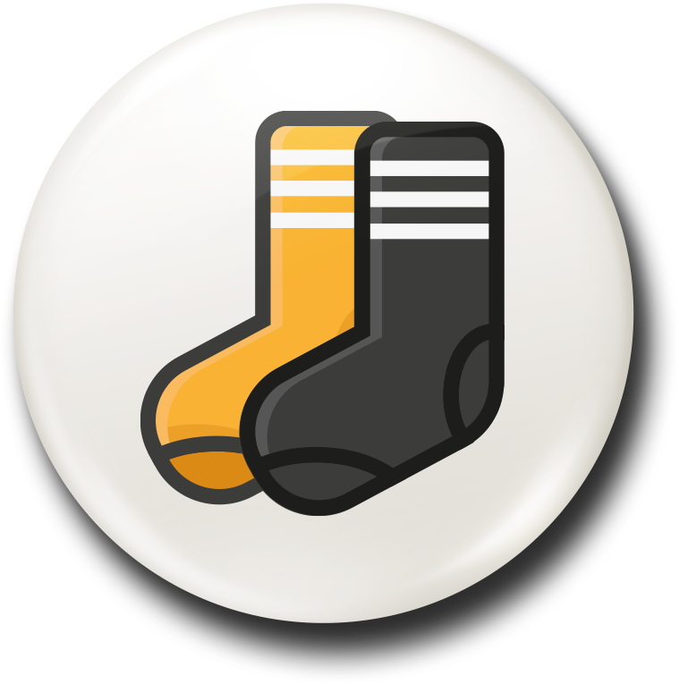 Kläder - Rocka Sockorna